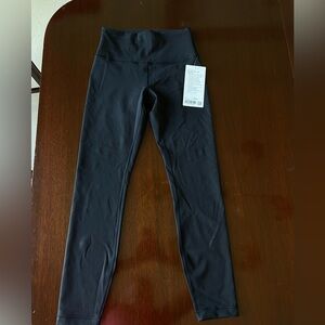 NWT Lululemon Wunder Under black leggings